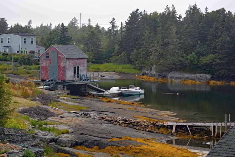 shack on water